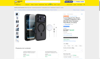 Funda Magsafe iPhone 15w Cargador por $136 | Mercado Libre