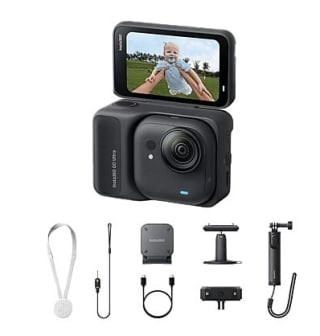 Cámara deportiva Insta360 GO Ultra Creator Bundle 4K 200 min negro por 339,15€