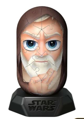 Ravensburger Puzzle 3D Hylkies Star Wars Obi-Wan Kenobi por 3€.