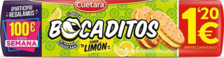 2 packs de Bocaditos Limón 150g por 1.74€