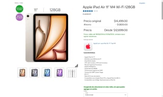 Apple iPad Air 11 M4 128GB por $12,699 | Oferta Costco
