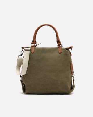 Bolso de hombro con asa bandolera extraíble azul por 22€