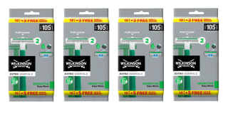 4 x Wilkinson Sword Extra 2 Sensitive Maquinillas Desechables 15 uds por 7.96€