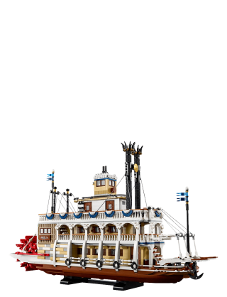 LEGO Ideas River Steamboat (21356) voor € 219.70 bij Booztlet