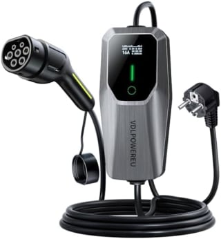 VDLPOWEREU EC11 chargeur voiture électrique 3,6 kW Type 2 pour 99€ chez Amazon
