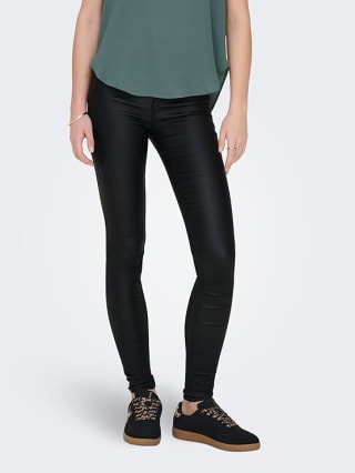 ONLANNE Skinny fit Broek van synthetisch leer