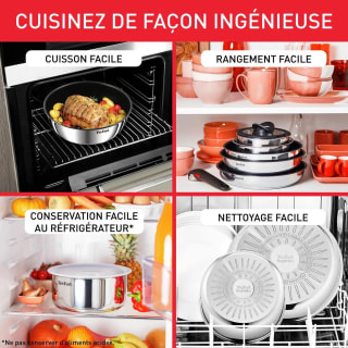 Tefal Ingenio Resist set 11 pièces en inox pour 124,99€