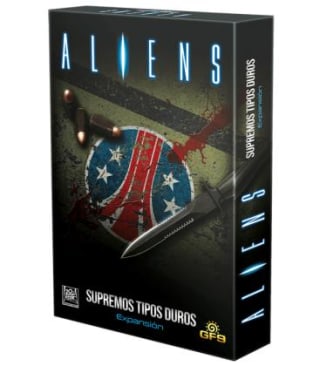 Juego de mesa Aliens: Supremos Tipos Duros por 9€