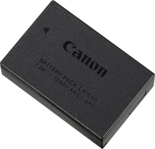 Canon LP-E17 accu voor € 37,81 bij Amazon