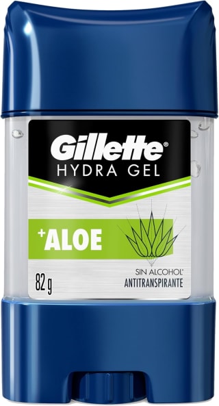 Gillette Gel Antitranspirante Hydra Gel Aloe 82g por $54 en Amazon