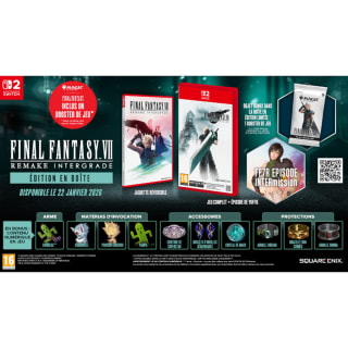 Final Fantasy VII Remake Intergrade (Nintendo Switch 2) pour 51,57€ chez Cdiscount