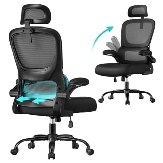 SONGMICS ergonomische bureaustoel met lenden- en hoofdsteun voor €64,59 bij Songmics