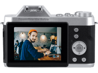 ROLLEI Powerflex 10x Retro Compactcamera Zwart voor €88 bij MediaMarkt