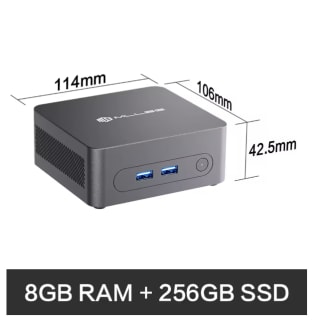 MLLSE G3 Mini PC Intel N100 8GB RAM 256GB ROM por 89.57€