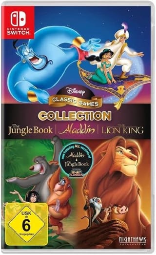 Disney Classic - Aladdin & Lion King & Jungle Book - Switch por 23,23€ en Amazon