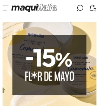 -15% de Descuento en Flor de Mayo.