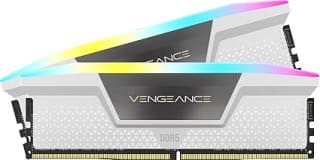 Corsair Vengeance RGB White 32GB (2 x 16GB) — 6000MHz pour 362,38€ chez Amazon