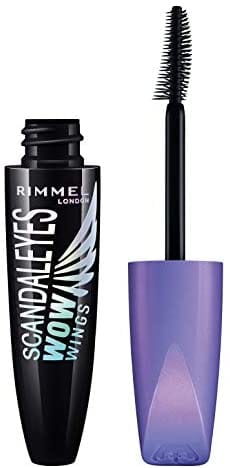 Rimmel London Scandaleyes Wow Wings Máscara de Pestañas Tono Extreme Black - 12 ml