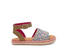 NIEUW Fuchsia Multi Gebloemde Malea Sandalen Voor Kinderen