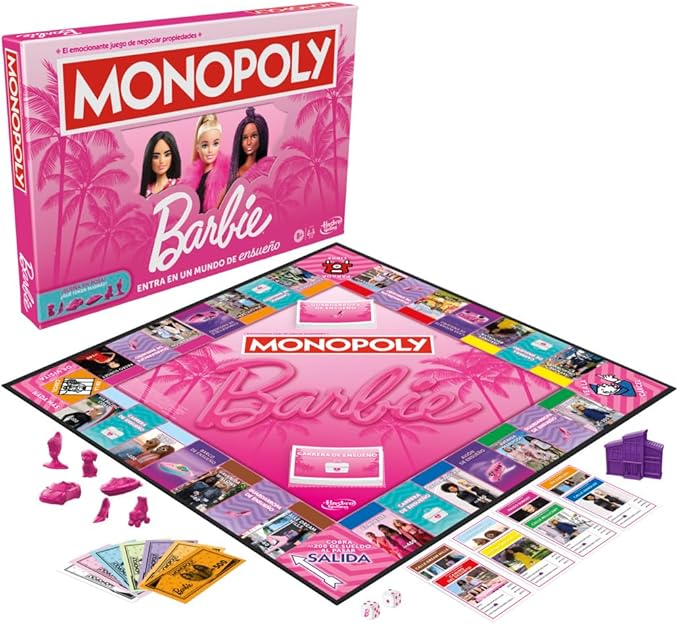 Hasbro Gaming Monopoly Barbie $191 | Amazon