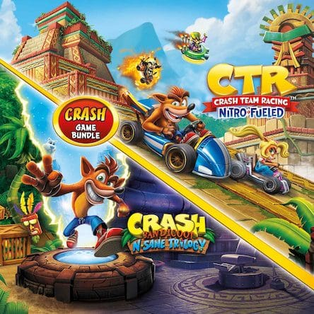 Crash Bandicoot Bundle - N. Sane Trilogy + CTR Nitro