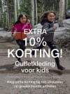 Tot 50% korting + 10% extra op de The North Face kids outlet