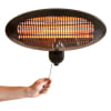 Practo Garden thallo Metaal - Elektrische terrasverwarmer - 17x50x36cm voor €18,99 bij de Praxis