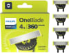 4 Stuks Philips OneBlade 360 Blade - Vervangmesjes voor €29,99 bij Bol