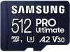 Samsung pro Ultimate 512 GB microSD kaart voor €56,59 bij Amazon