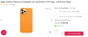 Apple Leather Backcover MagSafe hoesje iPhone 12 Max voor €29,99