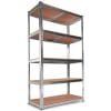 Estantería Metálica Galvanizada Nyana Home 875kg 5 Baldas por 13,96€