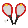 Soft Tennis- en Badmintonset Kleur voor €3,50 bij Lobbes