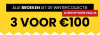 3 herenbroeken voor €100 bij Vdal