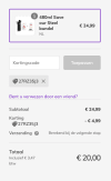 Air-Up 480ml Save our Steel bundel voor € 24,99 bij Air Up en €20 met de vriendencode