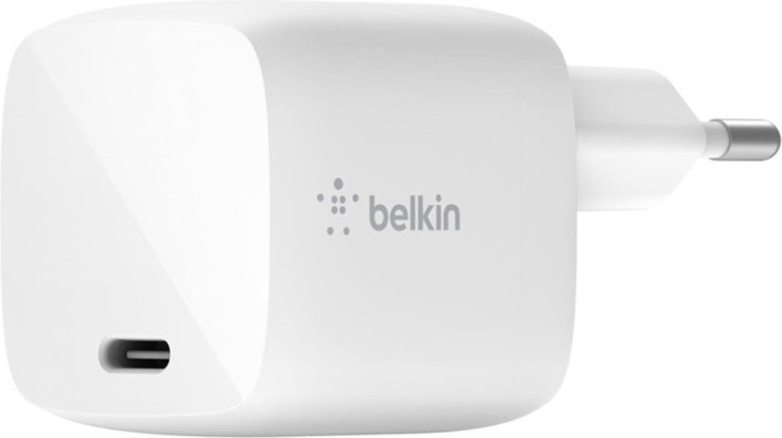 Verlengen Peer Hoeveelheid geld Belkin USB-C Oplader 30W - GaN Snellader - voor €14,99 bij de Mediamarkt