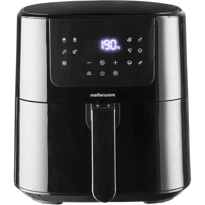 Mellerware Freidora sin aceite Crunchy Plus 5.5L 1500W 11 Menús Predefinidos por 42,07€