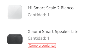 Báscula Xiaomi Mi Smart Scale 2 + Xiaomi Smart Speaker Lite por 26,98€