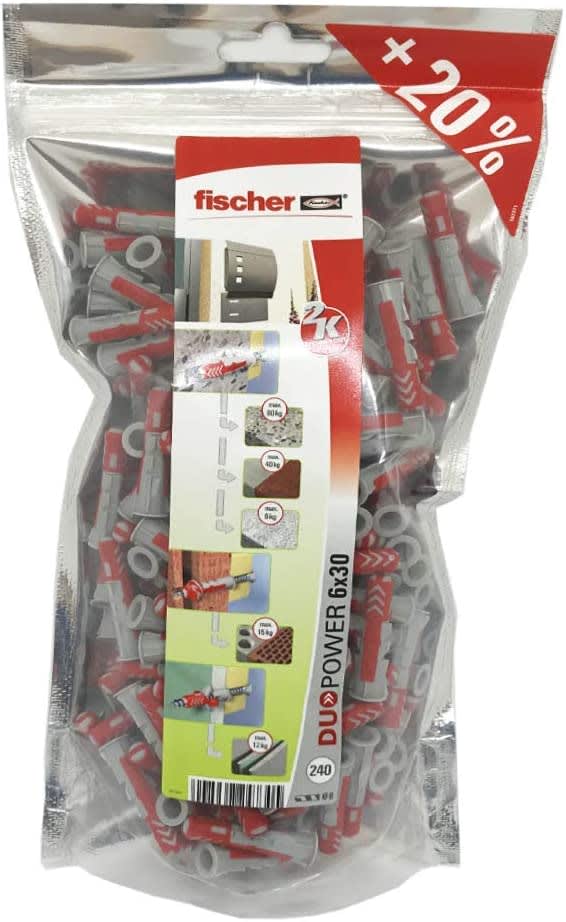 Compra Taco DUOPOWER 6 x 30 Fischer al mejor precio