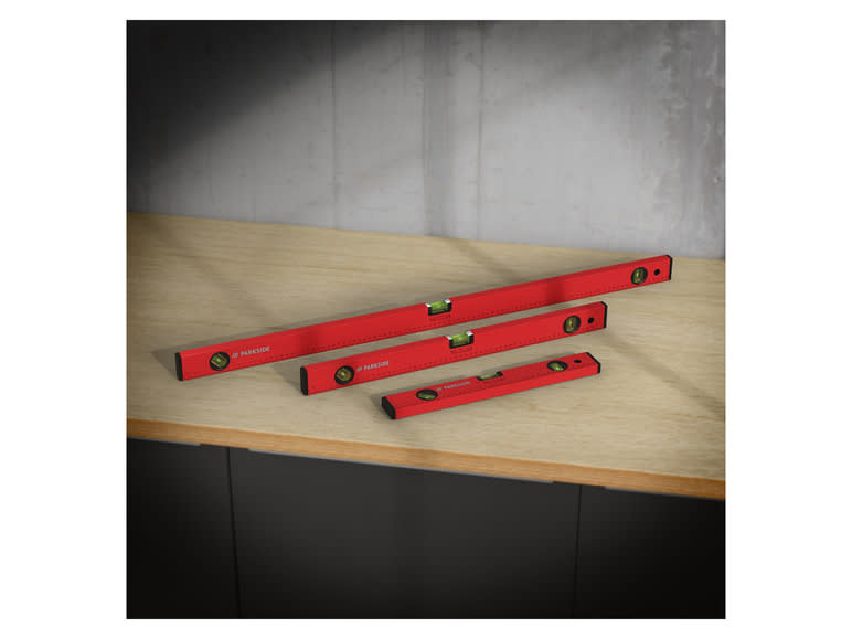 PARKSIDE Waterpasset 40/60/100 cm voor €3,99 in de Lidl webshop