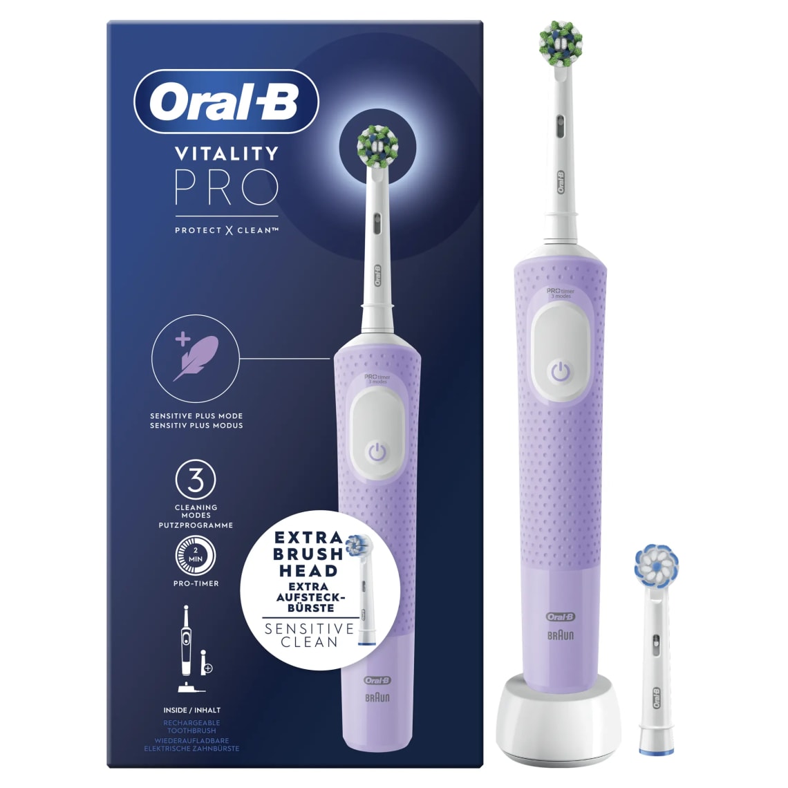 Cepillo electrico oral b vitality carrefour sales