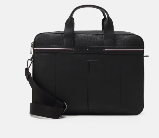 Tommy Hilfiger Essential Zwarte voor €67,96 dmv code bij Zalando