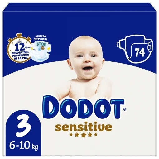 Pañales Dodot Sensite Oferta 2x1 + 15% extra en cheque en Carrefour grandes ofertas