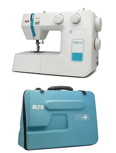 Máquina de coser Alfa Style20 + Funda + Mesa de prolongación por 179.99€