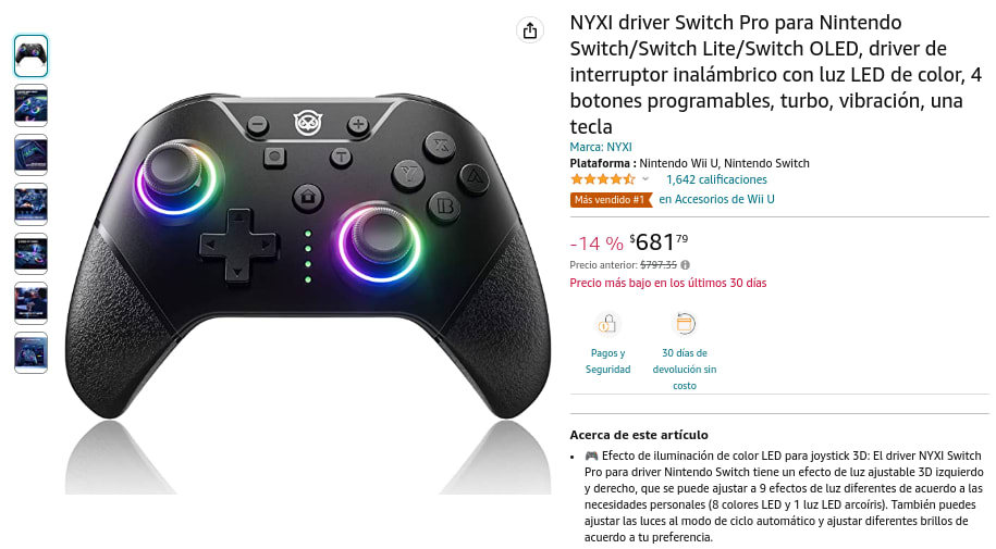 nyxi switch joypad – Compra nyxi switch joypad con envío gratis en  AliExpress version