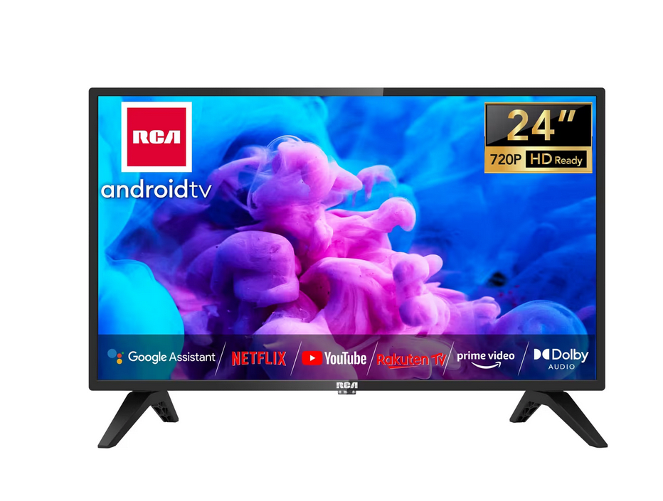 Televisor RCA Smart TV 24 Pulgadas LED HD Android WiFi por 111,20€