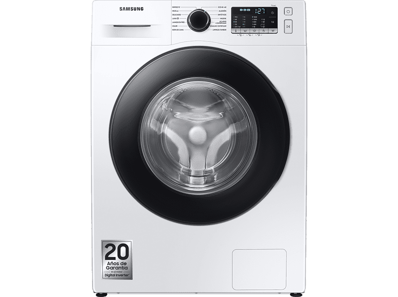 Lavadora carga frontal Samsung WW80TA046AEAEC de 8 kg con 1400rpm por 351€