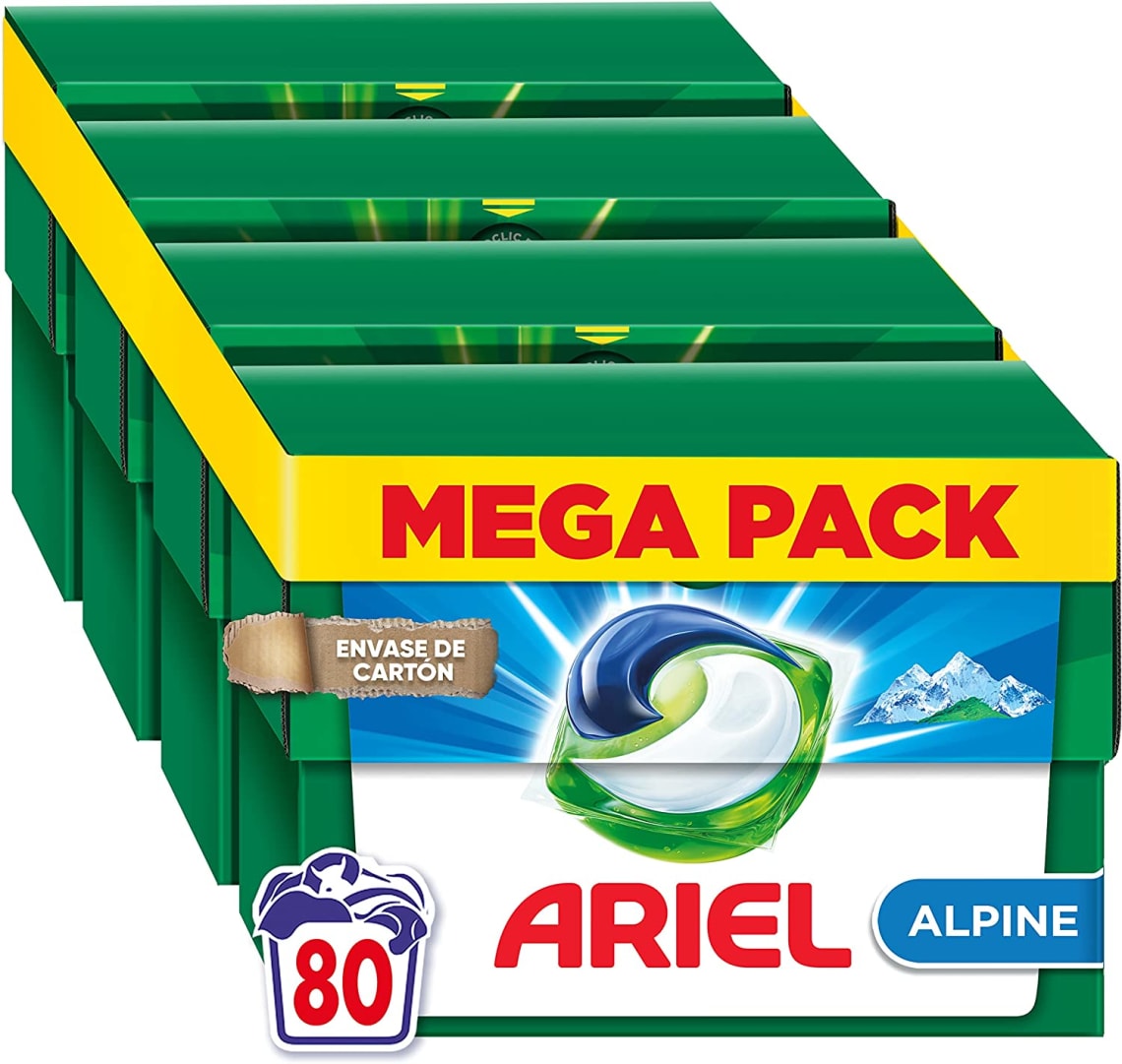 Ariel All-in-One Detergente Lavadora Liquido en Capsulas/Pastillas