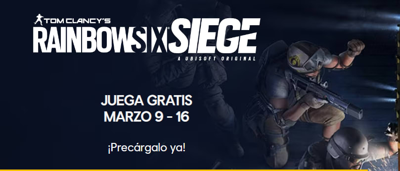 Juega grartis a Tom Clancy's Rainbow Six® Siege