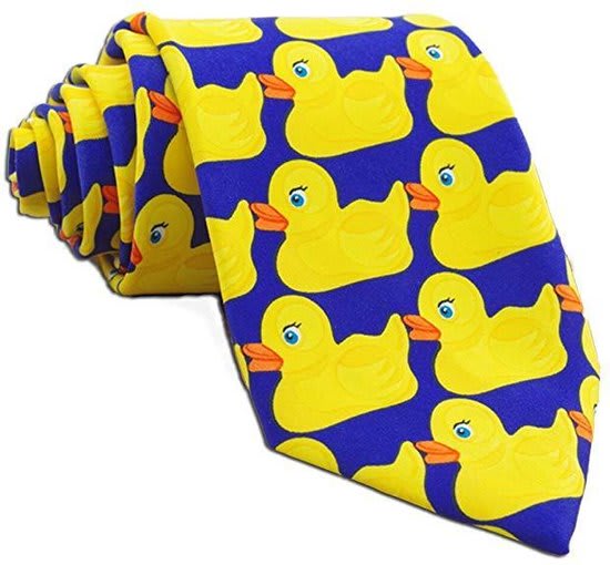 Zuinig Platteland Indrukwekkend Badeendjes Stropdas – Ducky Tie van Barney Stinson in How I Met Your Mother  voor €4,