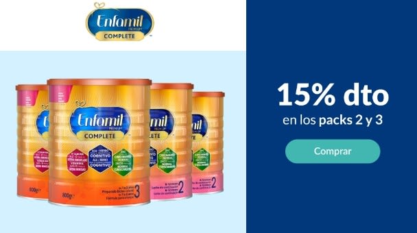 Packs Enfamil con descuento